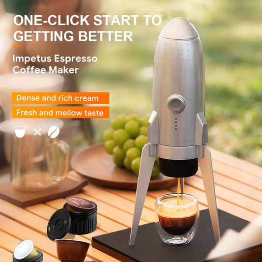 Explore the Future of Coffee with Our Multifunctional 3-In-1 Electric Espresso Maker - Perfect for On-the-Go Brewing!